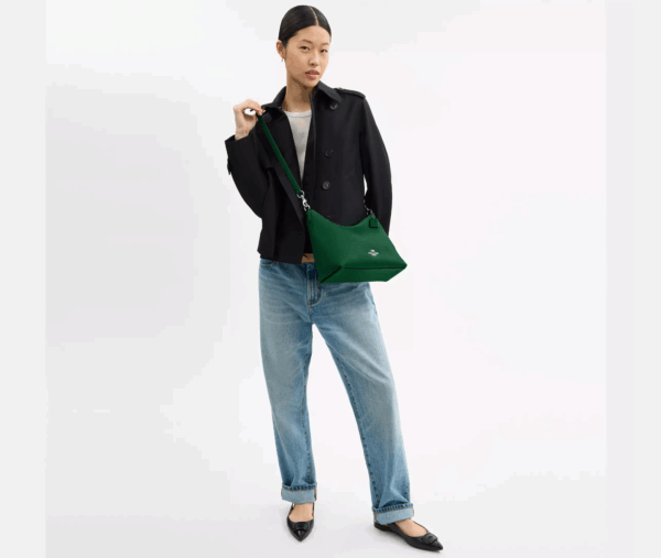 [Pre Order]-Coach Laurel Shoulder Bag (Shamrock) - Image 3