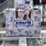 Coach Canvas Tote 42 (Natural MultI) Boutique Collection LIMITED EDITION