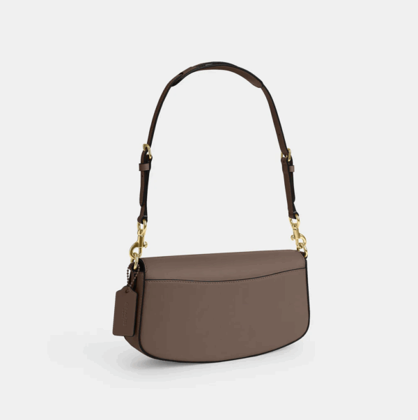Coach Andrea Shoulder Bag(Dark Stone) - Image 4