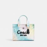 Coach Cargo Tote Bag 26 With Rainbow Tie Dye Print (Multi) - Boutique Transfer