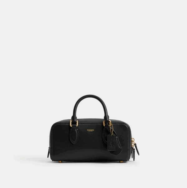 Coach Bowery Satchel 22 (Black)-Boutique Collection