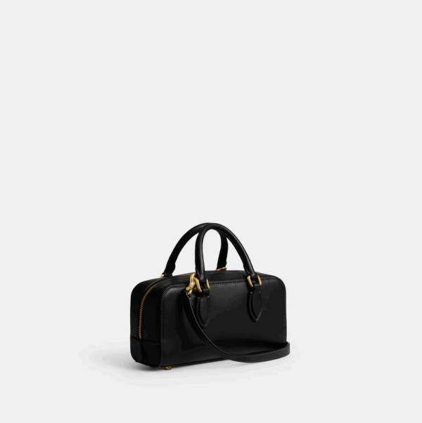 Coach Bowery Satchel 22 (Black)-Boutique Collection - Image 4