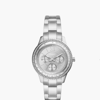 Fossil Stella Sport Multifunction Stainless Steel Women Watch (ES5108)