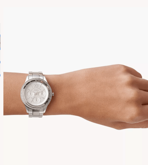 Fossil Stella Sport Multifunction Stainless Steel Women Watch (ES5108) - Image 2