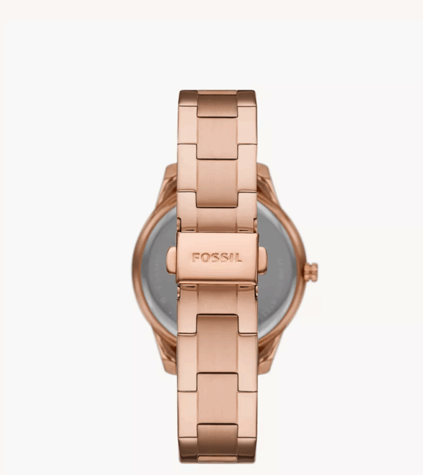 Fossil Stella Sport Multifunction Rose Gold-tone Stainless Steel Women Watch (ES5109) - Image 3