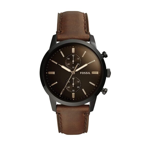 Fossil Townsman Chronograph Brown Leather Men Watch (FS5437)