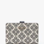Kate Spade Spade Flower Medium Bifold Wallet (Black)