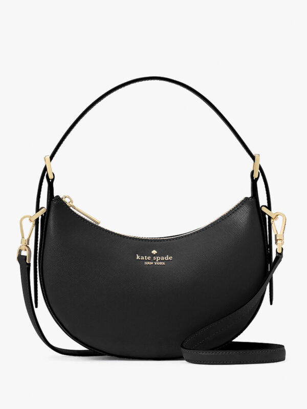 Kate Spade Madison Crescent Shoulder Bag (Black)
