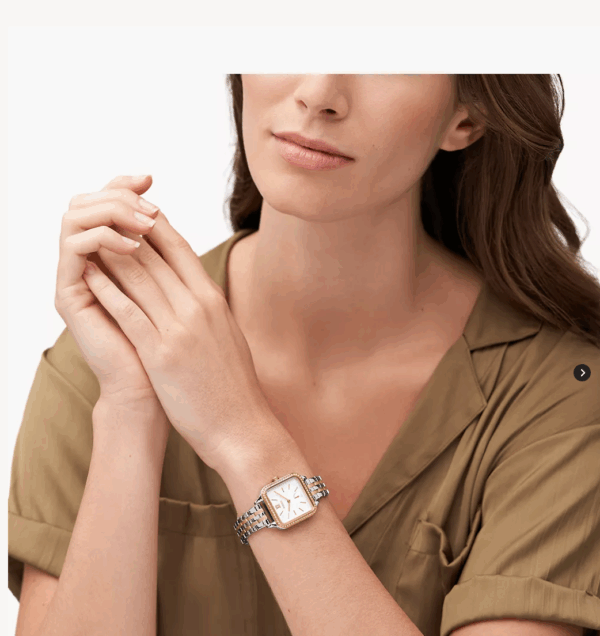 Fossil Colleen Three-Hand Two-Tone Stainless Steel Watch (BQ3907) - Image 2