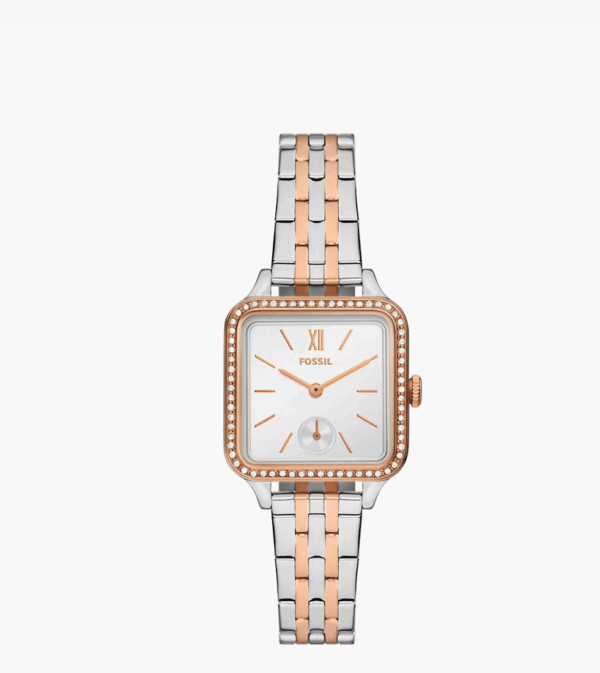 Fossil Colleen Three-Hand Two-Tone Stainless Steel Watch (BQ3907)