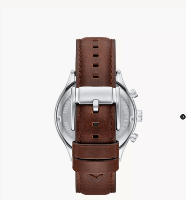 Fossil Fenmore Multifunction Brown Leather Watch (BQM2811) - Image 3