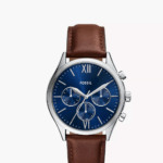 Fossil Fenmore Multifunction Brown Leather Watch (BQM2811)