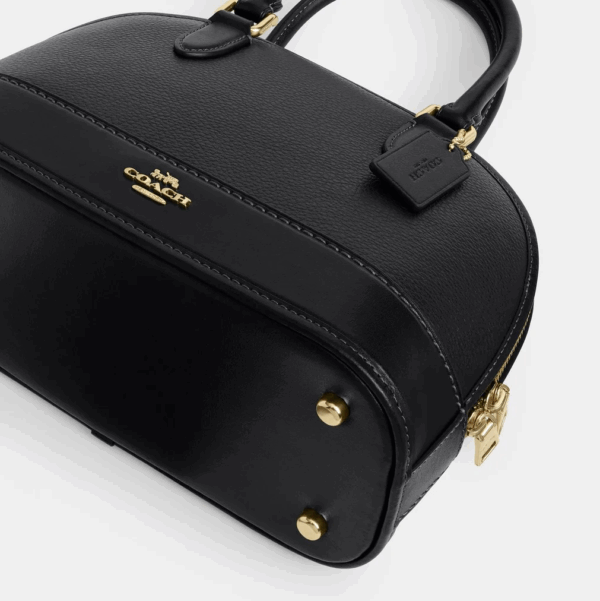 [Pre Order]-Coach Sabrina Satchel Bag (Black) - Image 4