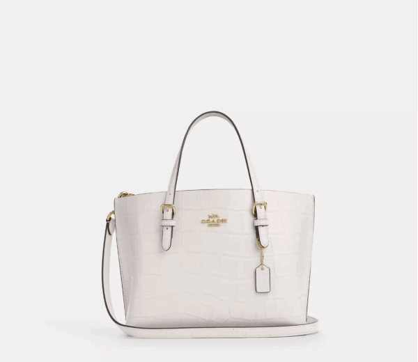 Coach Mollie Tote Bag 25 (Chalk) - Image 3