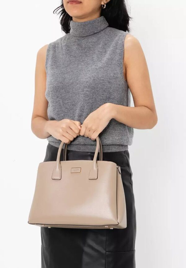 [Pre Order]-Kate Spade Serena Satchel (Timeless Taupe) BOUTIQUE COLLECTION - Image 4