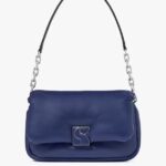 Kate Spade Dakota Puffy Leather Crossbody (Deep Lake) BOUTIQUE COLLECTION