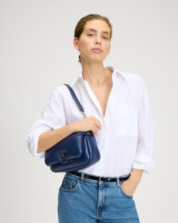 [Pre Order]-Kate Spade Dakota Puffy Leather Crossbody (Deep Lake) BOUTIQUE COLLECTION - Image 3