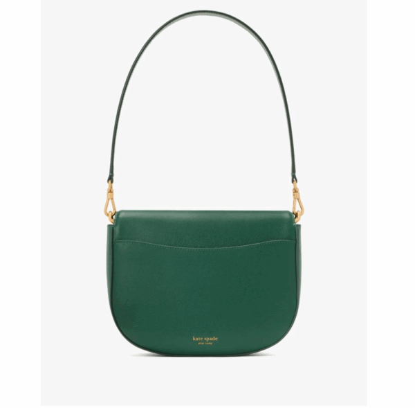 [Pre Order]-Kate Spade Dakota Medium Saddle Bag (Arugula) BOUTIQUE COLLECTION - Image 7