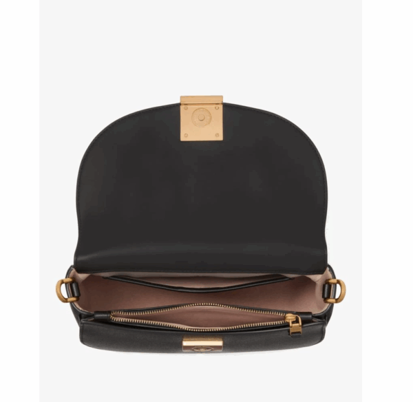 [Pre Order]-Kate Spade Dakota Medium Saddle Bag (Black) BOUTIQUE COLLECTION - Image 5