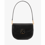 Kate Spade Dakota Medium Saddle Bag (Black) - Boutique Collection