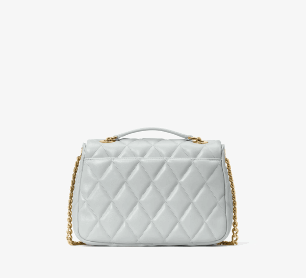 Kate Spade Carey Quilted Small Flap Crossbody (Stone Path) - Image 5