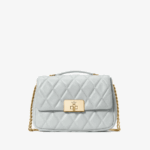 Kate Spade Carey Quilted Small Flap Crossbody (Stone Path)