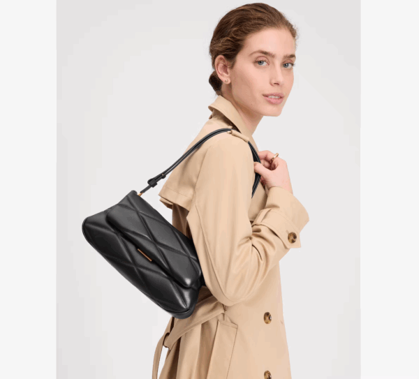 [Pre Order]-Kate Spade Grace Quilted Convertible Shoulder Bag (Black) BOUTIQUE COLLECTION - Image 6