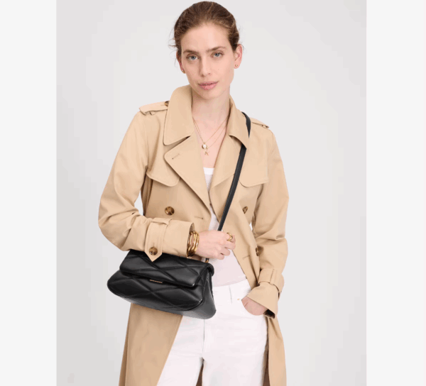 [Pre Order]-Kate Spade Grace Quilted Convertible Shoulder Bag (Black) BOUTIQUE COLLECTION - Image 5