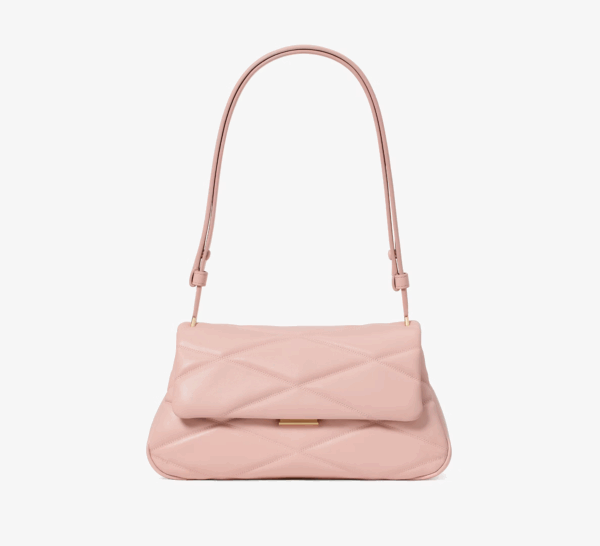 [Pre Order]-Kate Spade Grace Quilted Convertible Shoulder Bag (Rose Smoke) BOUTIQUE COLLECTION