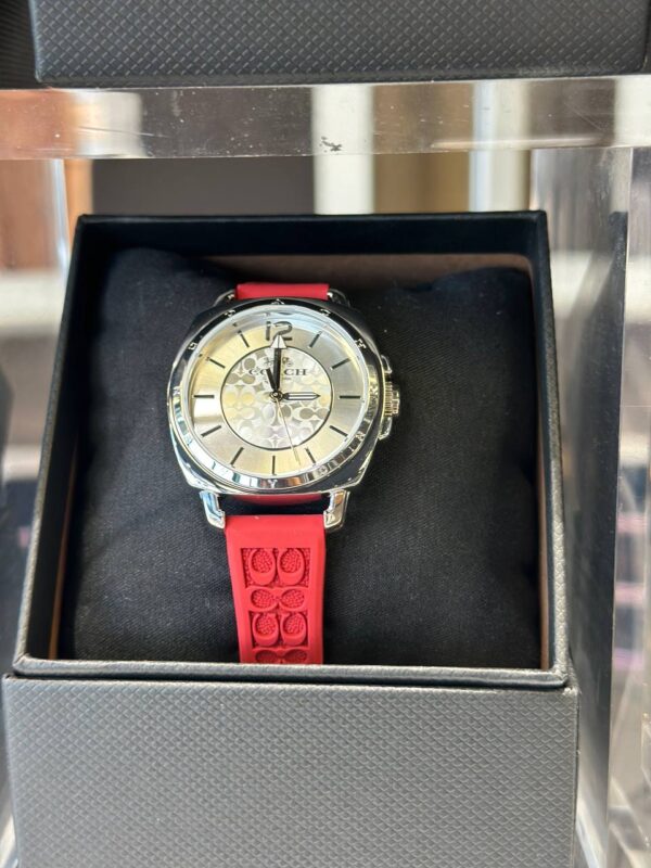 Coach Boyfriend Women's Watch in (Red)