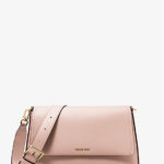 Michael Kors Nessa Large Leather Crossbody Bag (Soft pink) - Boutique Collection