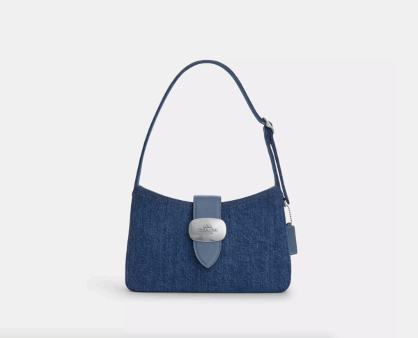 [In-Transit] - Coach Eliza Shoulder Bag In Signature Denim (Denim)