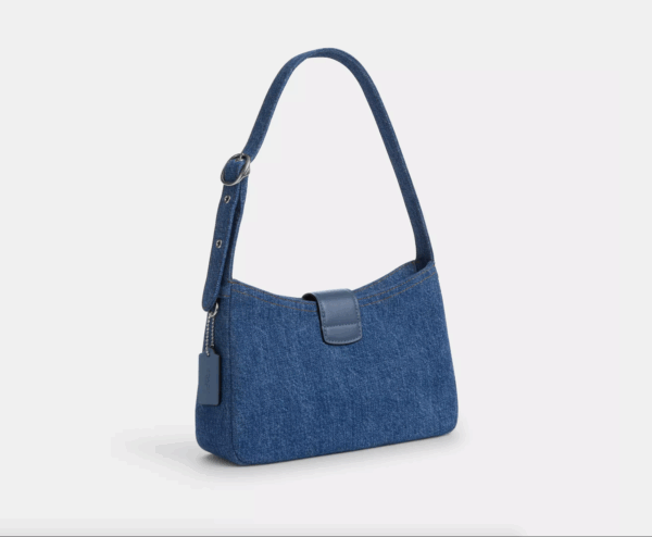 [In-Transit] - Coach Eliza Shoulder Bag In Signature Denim (Denim) - Image 3