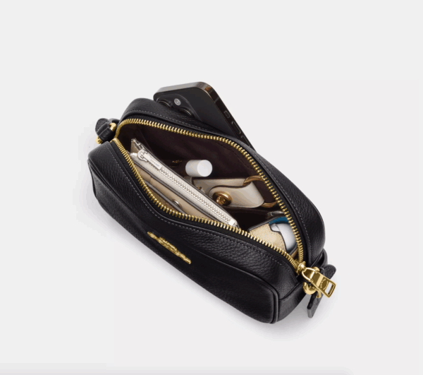 [Pre Order]-Coach Mini Jamie Camera Bag In Signature Canvas (Brown Black) - Image 3