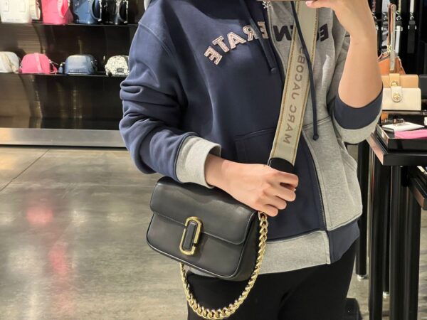 [In-Transit] - Marc Jacobs The J Marc Shoulder Bag (Black) - Image 4