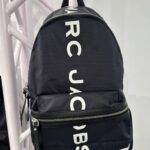 Marc Jacobs Suspiria Logo Print Nylon Backpack (Black)