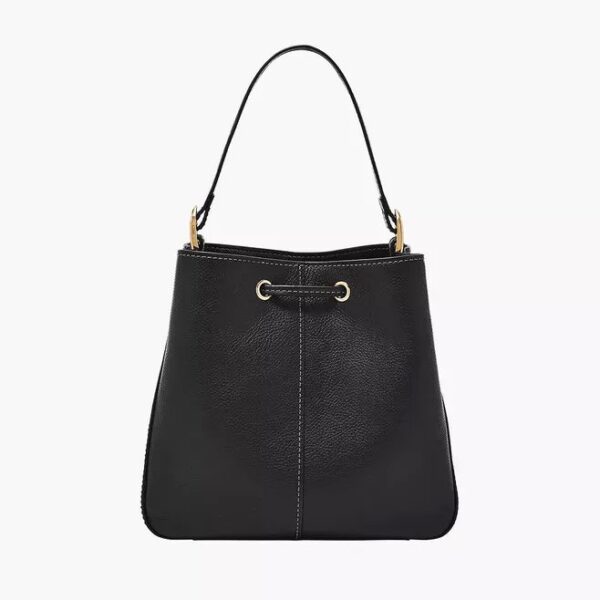 [In Transit]-Fossil Tessa Bucket Crossbody(Black) - Image 6