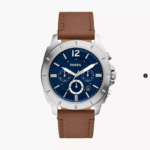 Fossil Privateer Chronograph Brown Leather Men Watch (BQ2819)
