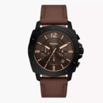 Fossil Privateer Chronograph Brown Leather Men Watch (BQ2820)