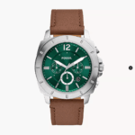 Fossil Privateer Chronograph Brown Leather Men Watch (BQ2821)