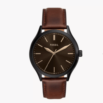 Fossil Fenmore Three-Hand Brown Leather Men Watch(BQ2891)