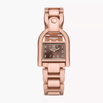 Fossil Harwell Three-Hand Rose Gold-Tone Stainless Steel Women Watch (ES5628)
