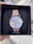 Coach Grand 36mm Leather Strap Women Watch (Rose)