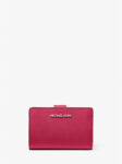 Michael Kors Medium Saffiano Leather Wallet (Dark Raspberry)