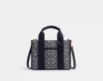 Coach Smith Tote Bag 24 In Signature Jacquard (Midnight Navy)
