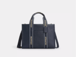 Coach Smith Tote Bag in Refined pebble leather (Denim Multi)