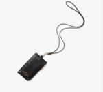Kate Spade Madison Card Case Lanyard (Black)