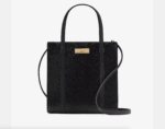 Kate Spade Kenzie Small Tote in Saffiano PVC trim (Black)