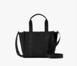 Kate Spade Kip Nylon Small Tote in 100% Recycled Nylon (Black)