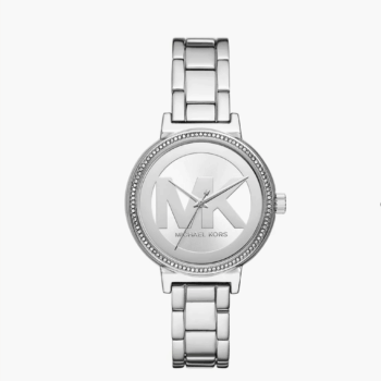 Michael Kors Three-Hand Stainless Steel Women Watch (MKO1053)